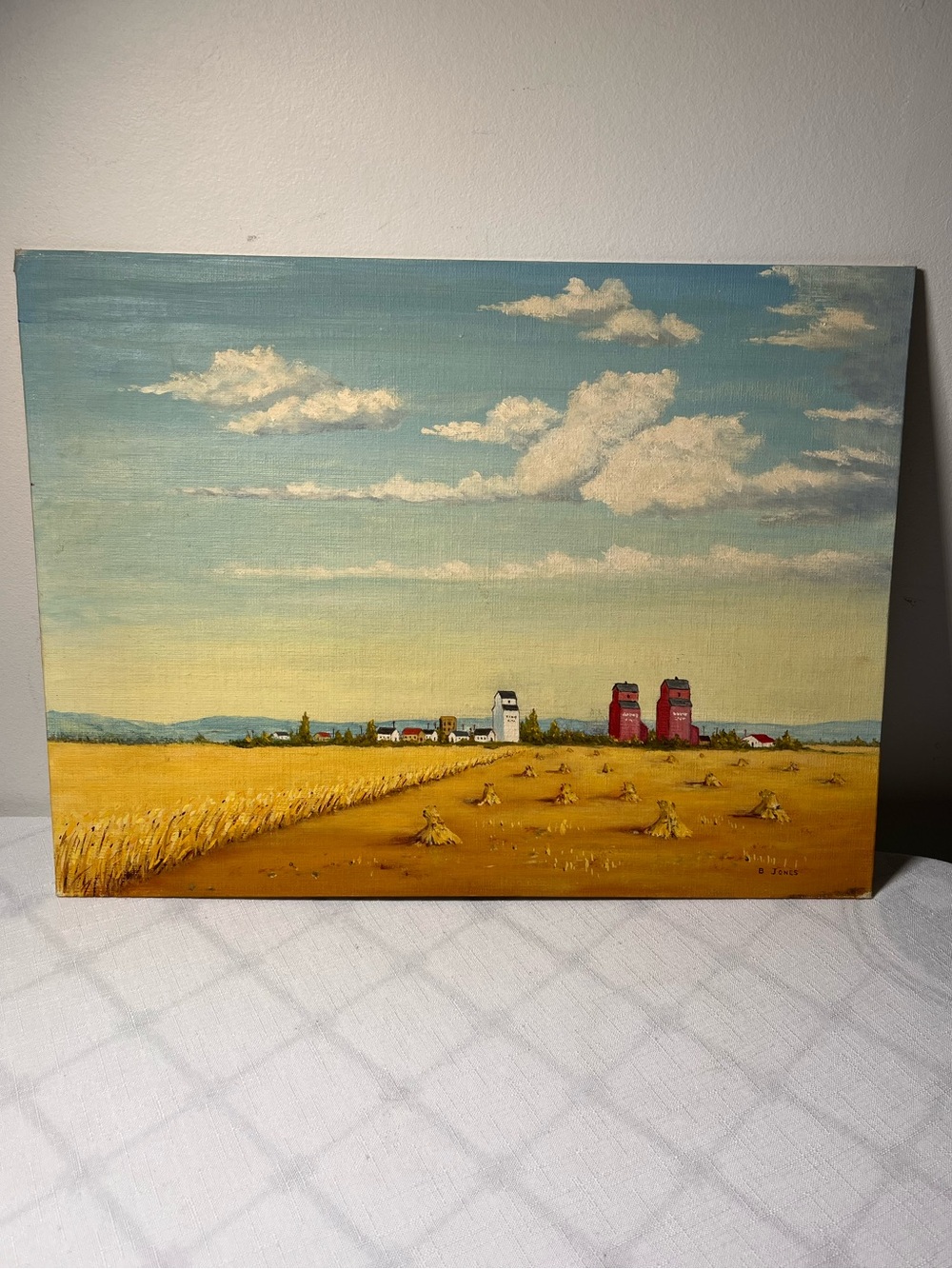 Original prairies landscape oil painting
traditional Canadian prairies